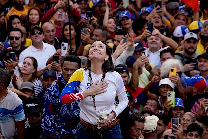 María Corina Machado, premio nobel de la paz 2025