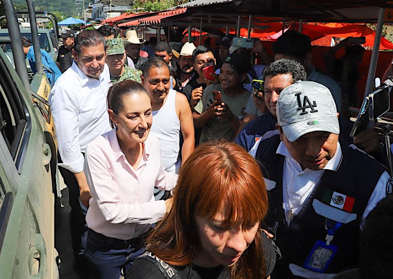 Sheinbaum anunció censo de damnificados para vivienda