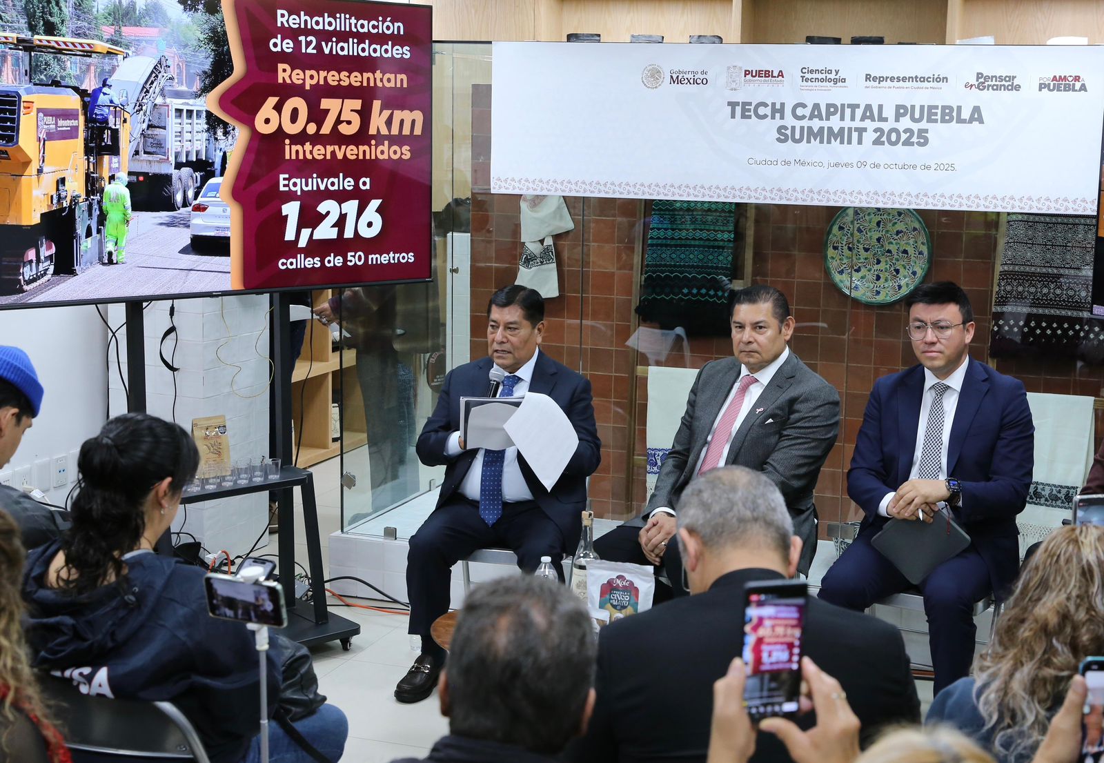 “Gobierno de Puebla trabaja por un estado conectado, seguro y sin corrupción”: Armenta