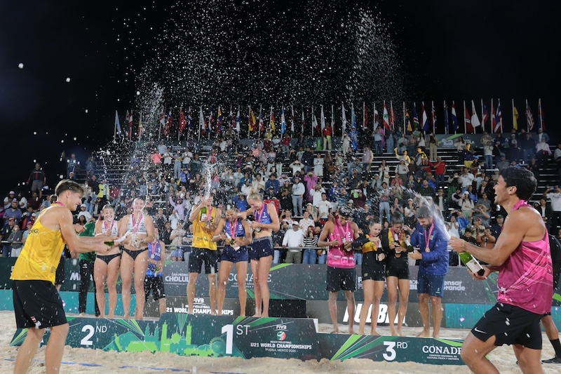 El Campeonato Mundial de Voleibol de Playa Sub-21, todo un éxito