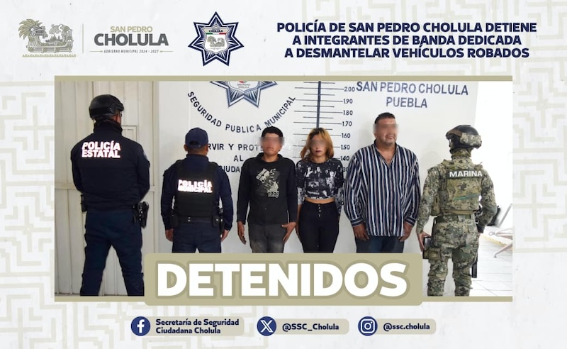“Los angelitos” desmantelan vehículos robados; ya fueron capturados