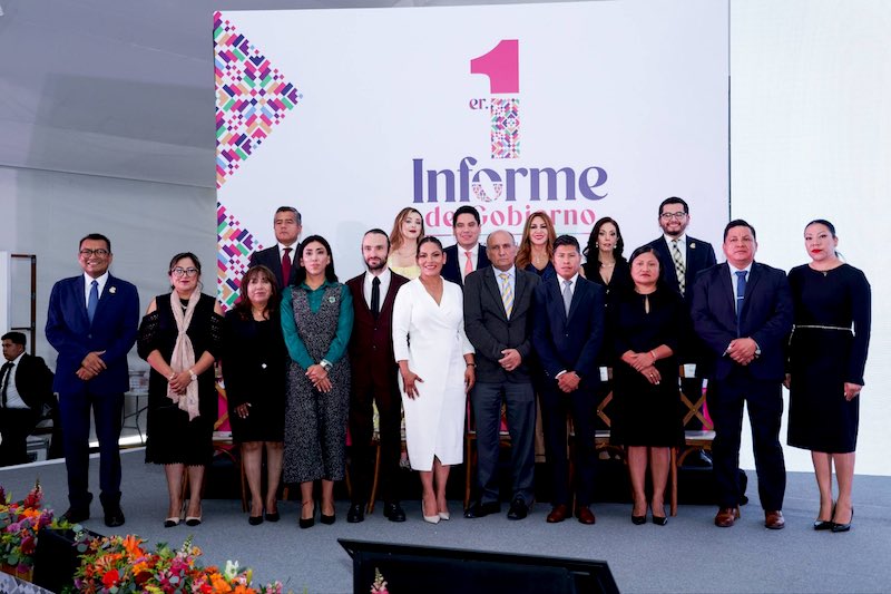 Avances en Seguridad, Obra Pública y Apoyo Social, en el primer año de gestión de Lupita Cuautle 