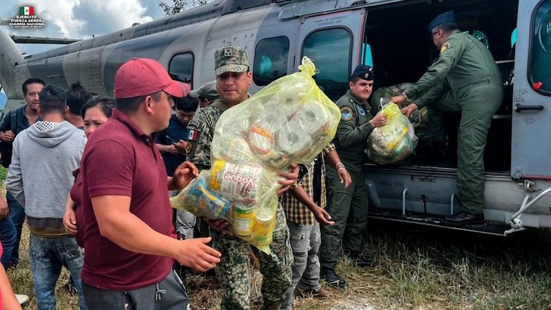 La  solidaridad ha estado presente en zona devastada por lluvias 