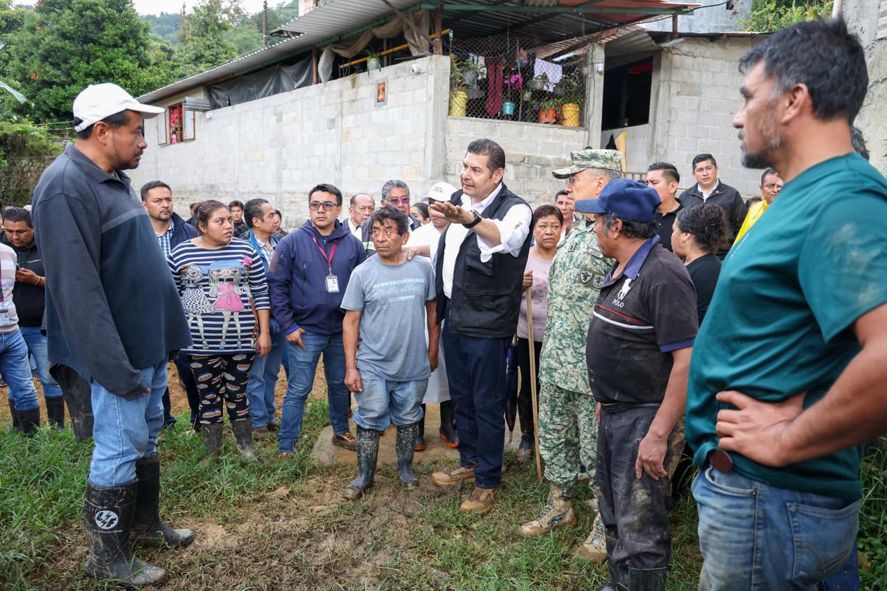 Solidaridad ante la desgracia en la Sierra de Puebla