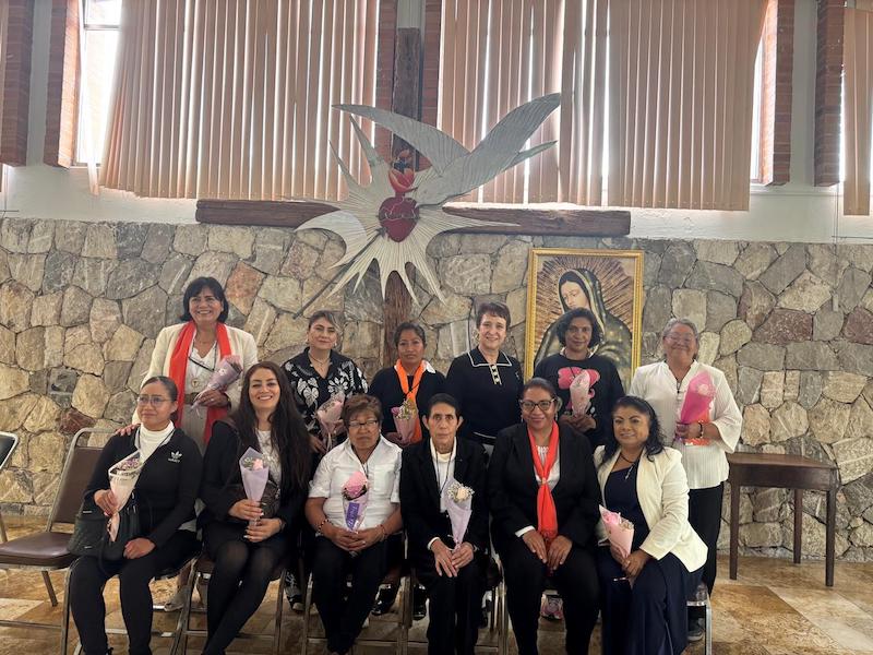 12 laicas tomaron su adhesión a la Alianza de Amor con el Sagrado Corazón de Jesús