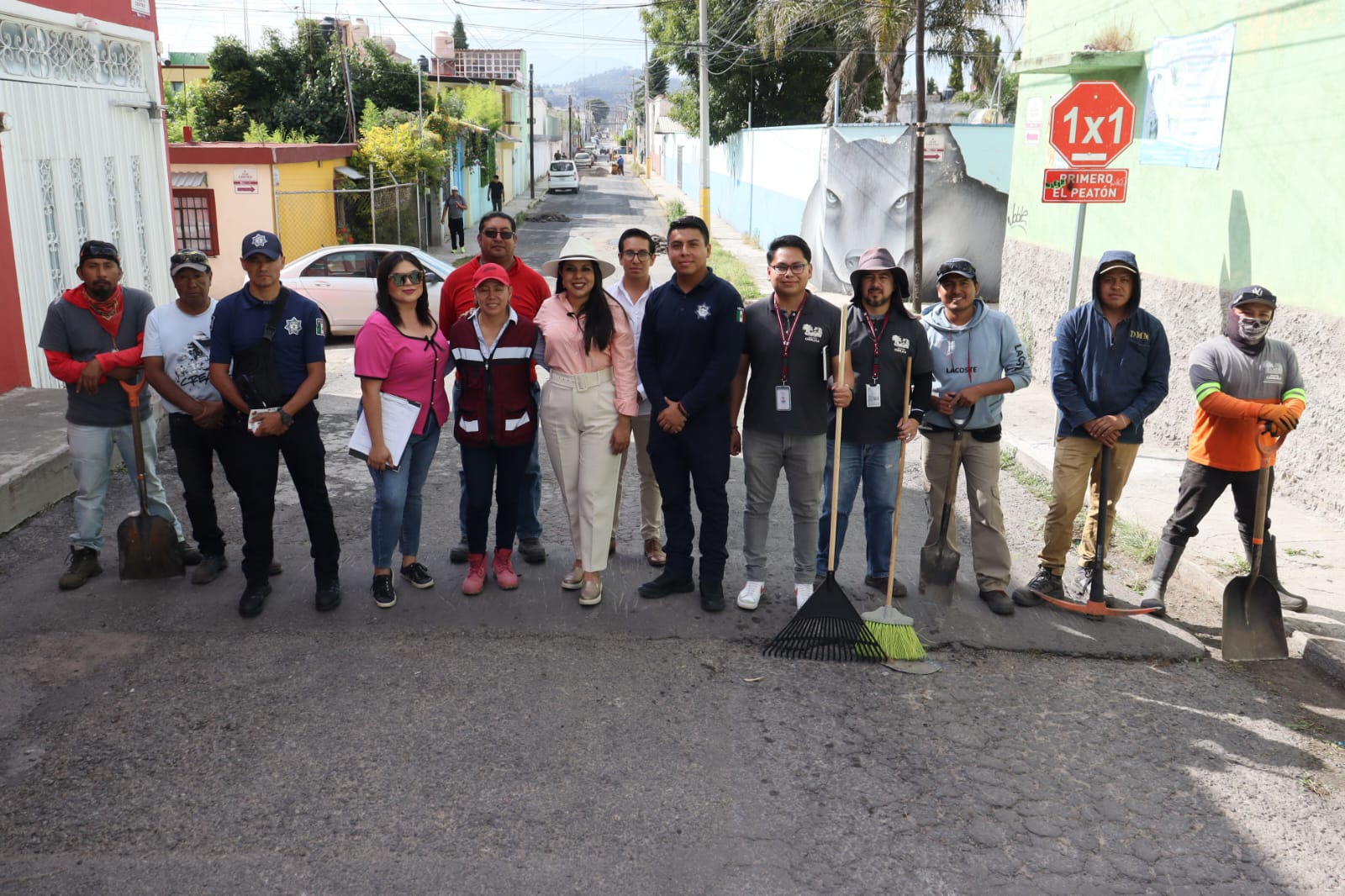 San Pedro Cholula recobra su belleza con el programa “Transformación en Marcha”