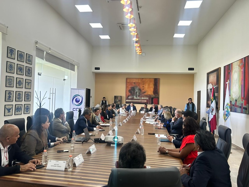 Grupo empresarial presenta proyectos a Alejandro Armenta