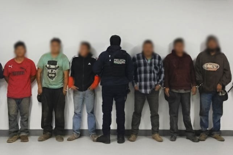 Banda desmantelaba autos robados; fueron detenidos 6 miembros 