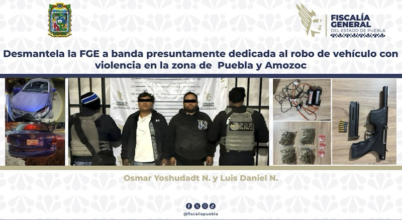 Despojaban a los automovilistas de sus vehículos; ya fueron detenidos.