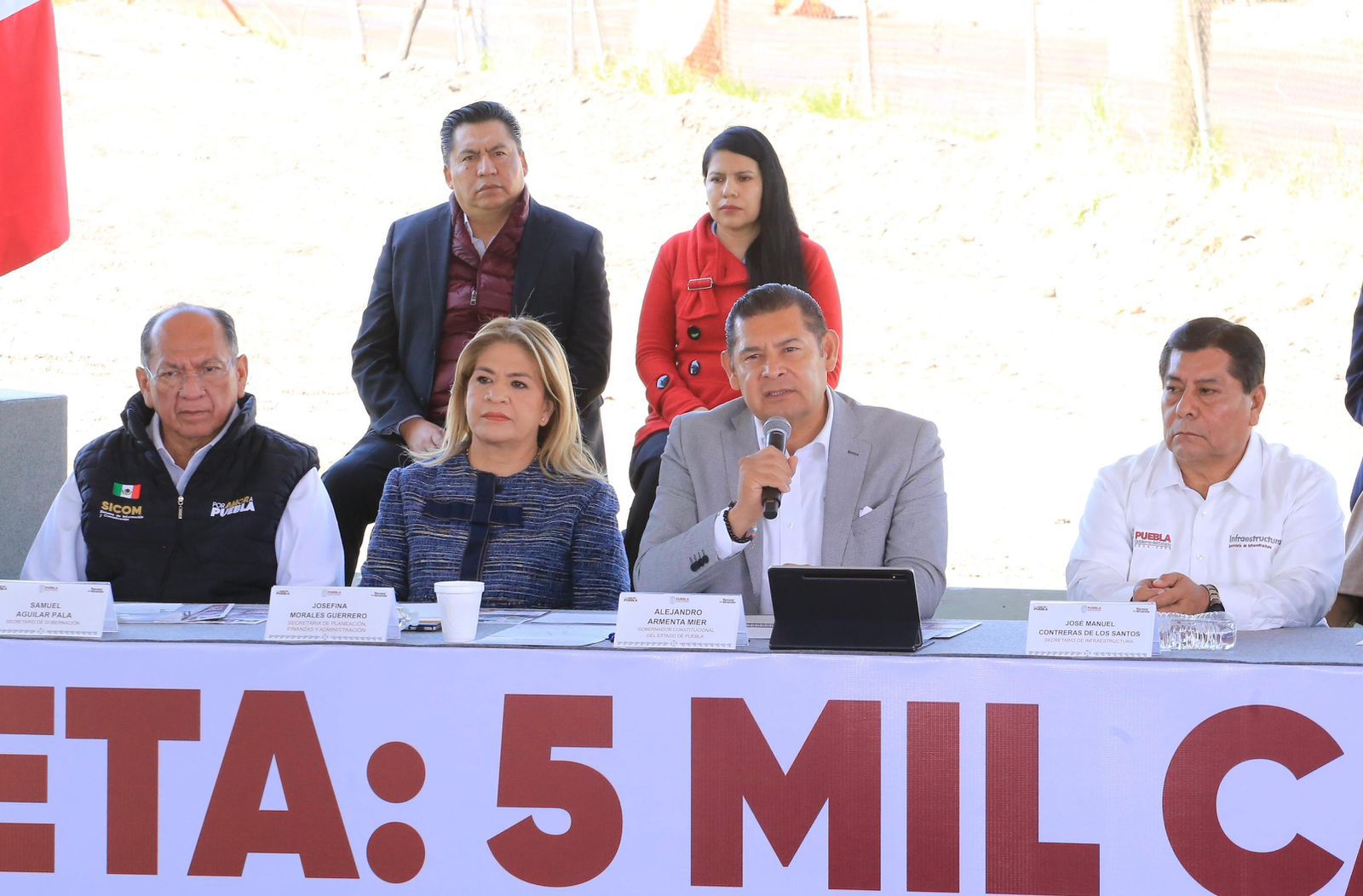 «Solo nos falta localizar al pequeño Lian; drones, binomios y maquinaria refuerzan la búsqueda»: Armenta