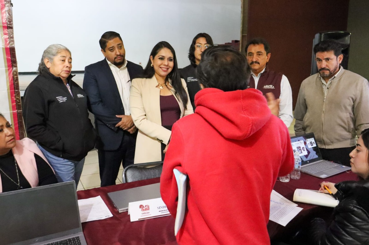 “San Pedro Cholula tiene una presidenta que sí escucha”: beneficiaria del Miércoles del Pueblo