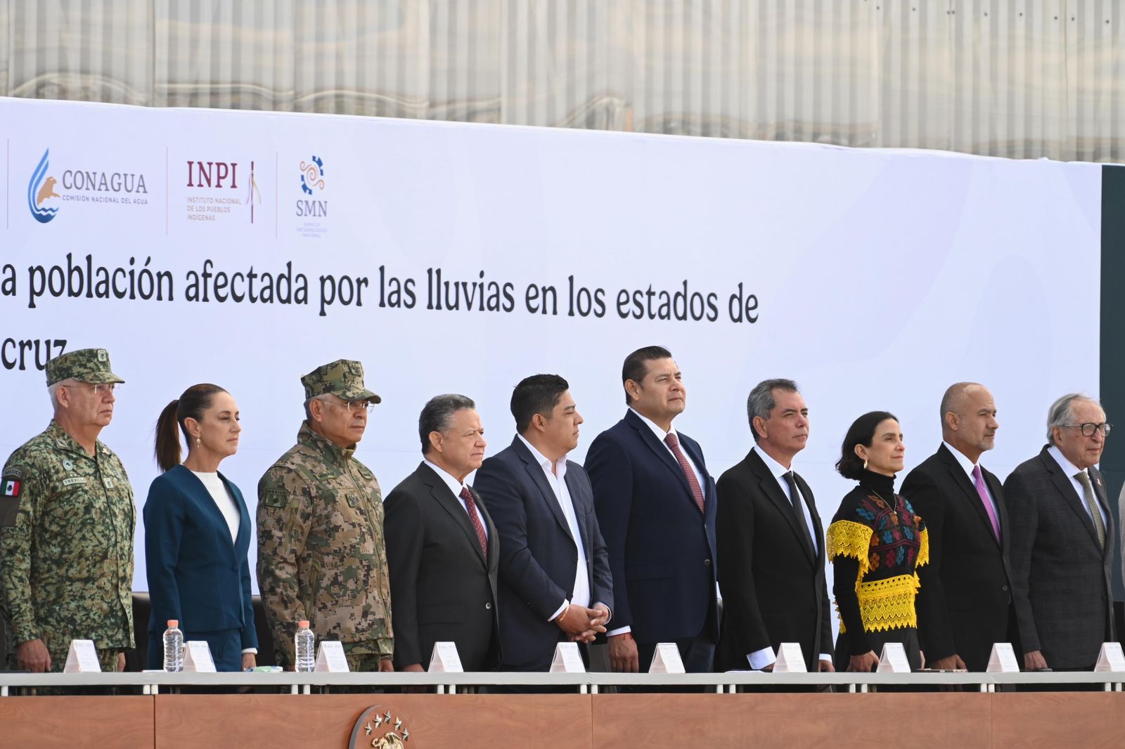 Sheinbaum: «La patria es más fuerte que cualquier adversidad».