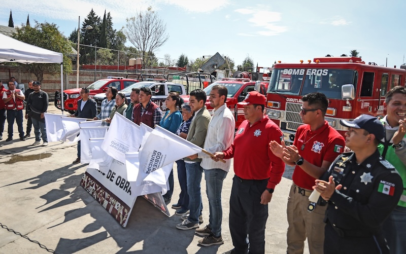¡Cuautlancingo, tendrá por fin estación de bomberos!