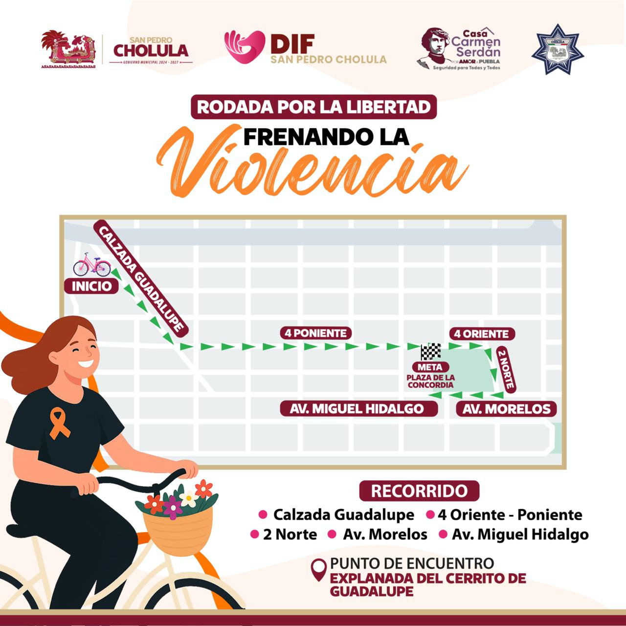 “Frenando la violencia”, en San Pedro Cholula