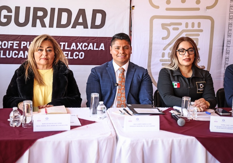 Cuautlancingo, sede de la Reunión Inter-Regional Puebla-Tlaxcala de Seguridad