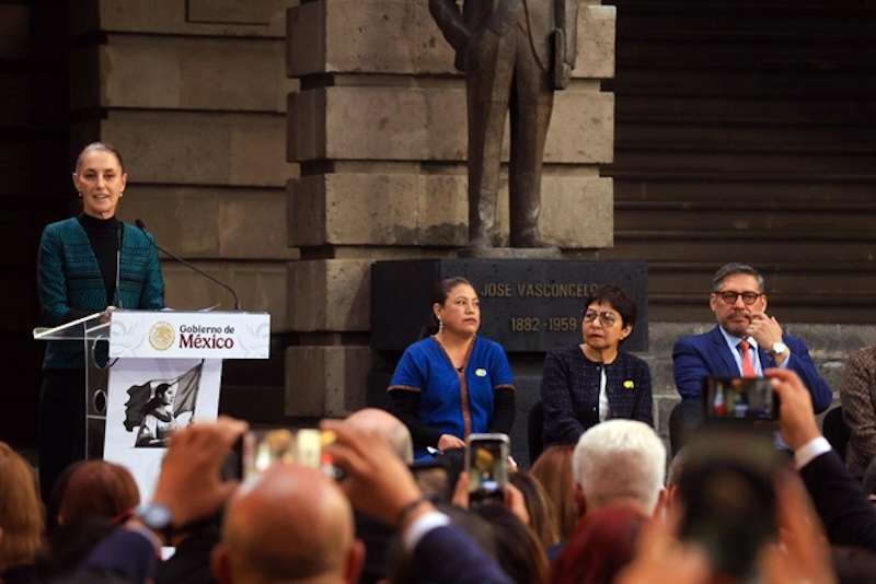 Lilia Cedillo se reunió con Claudia Sheinbaum, en el Encuentro de Universidades del país