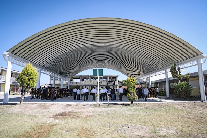 Se fortalece en Cuautlancingo la infraestructura educativa 