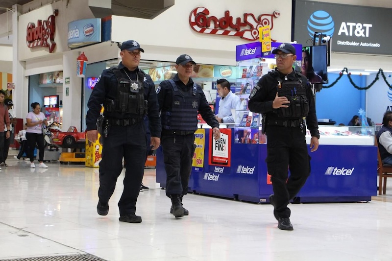 Mil 500 efectivos brindan seguridad en el “Buen Fin 2025”