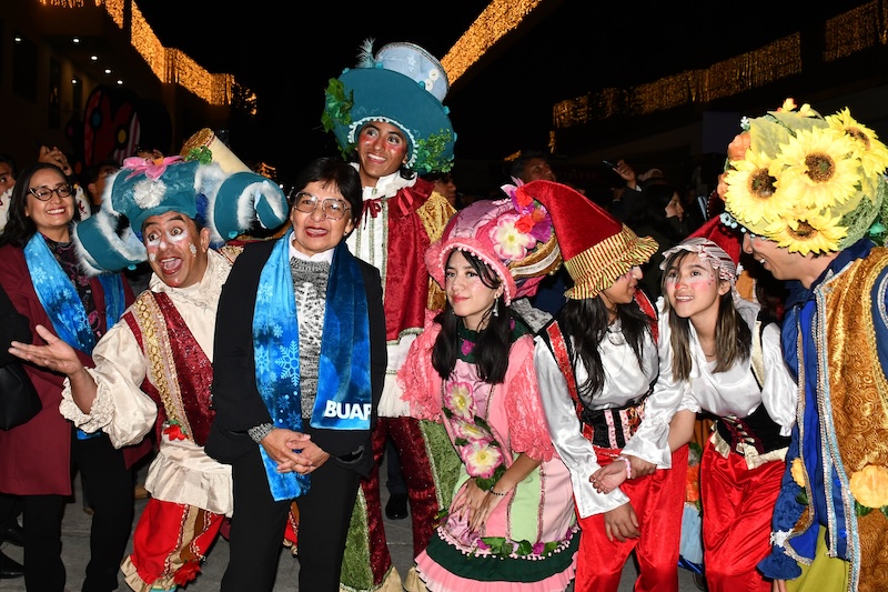 El espíritu navideño invade a la comunidad BUAP