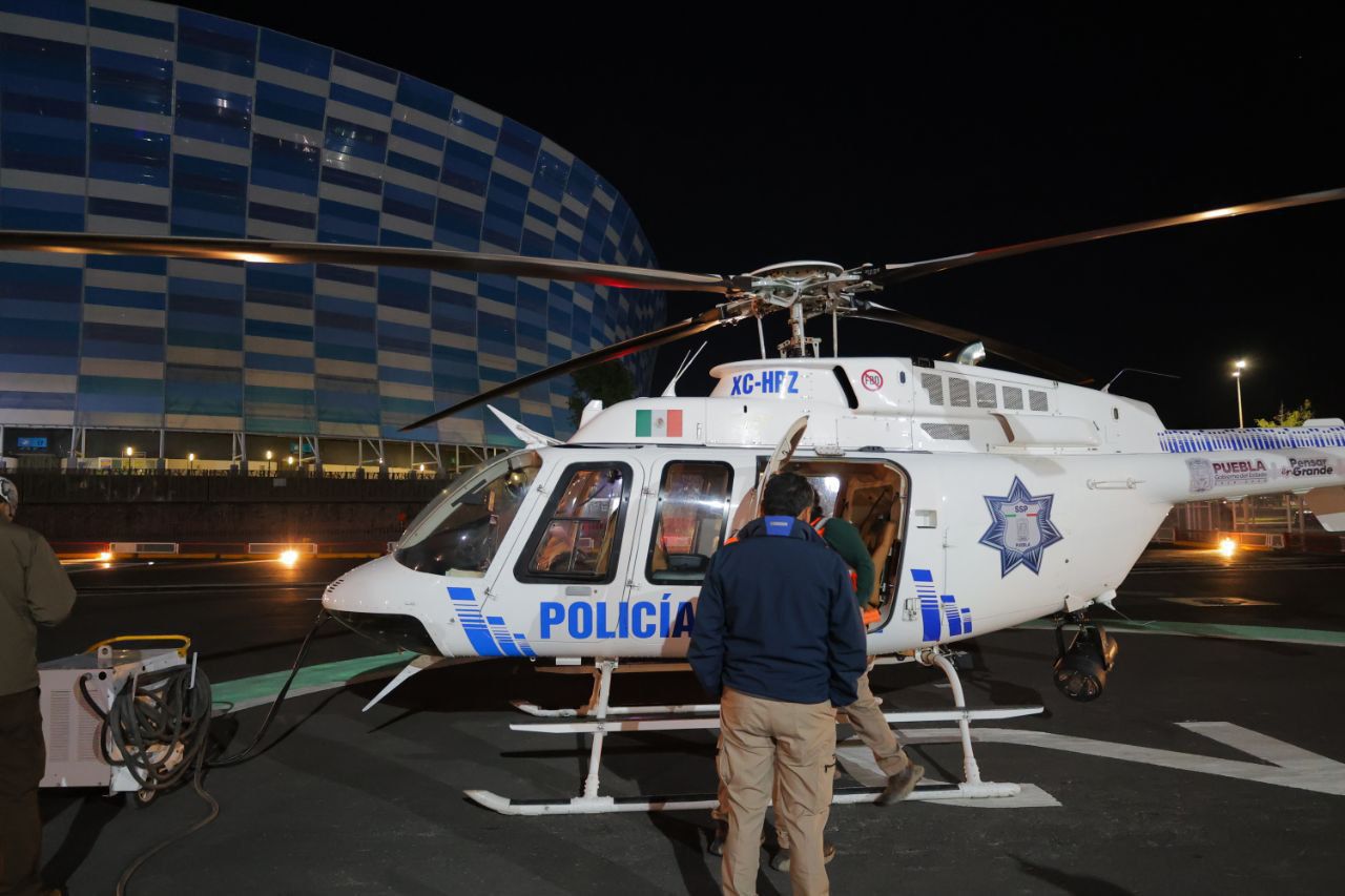 SSP refuerza vigilancia aérea y terrestre con Puebla Segura