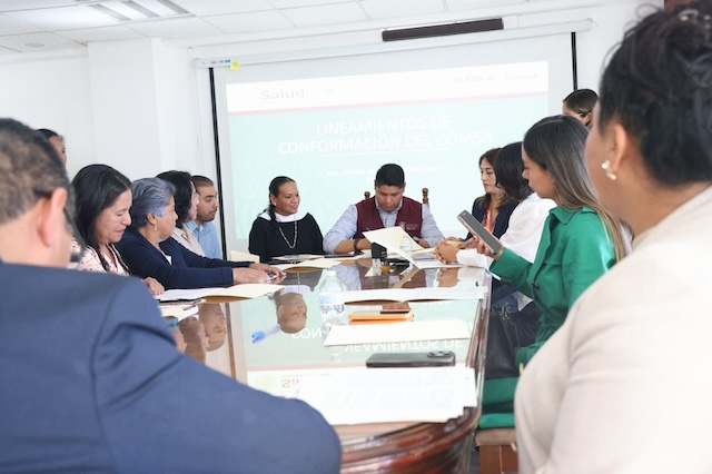 Omar Muñoz instala Comité Municipal Contra las Adicciones (COMCA)