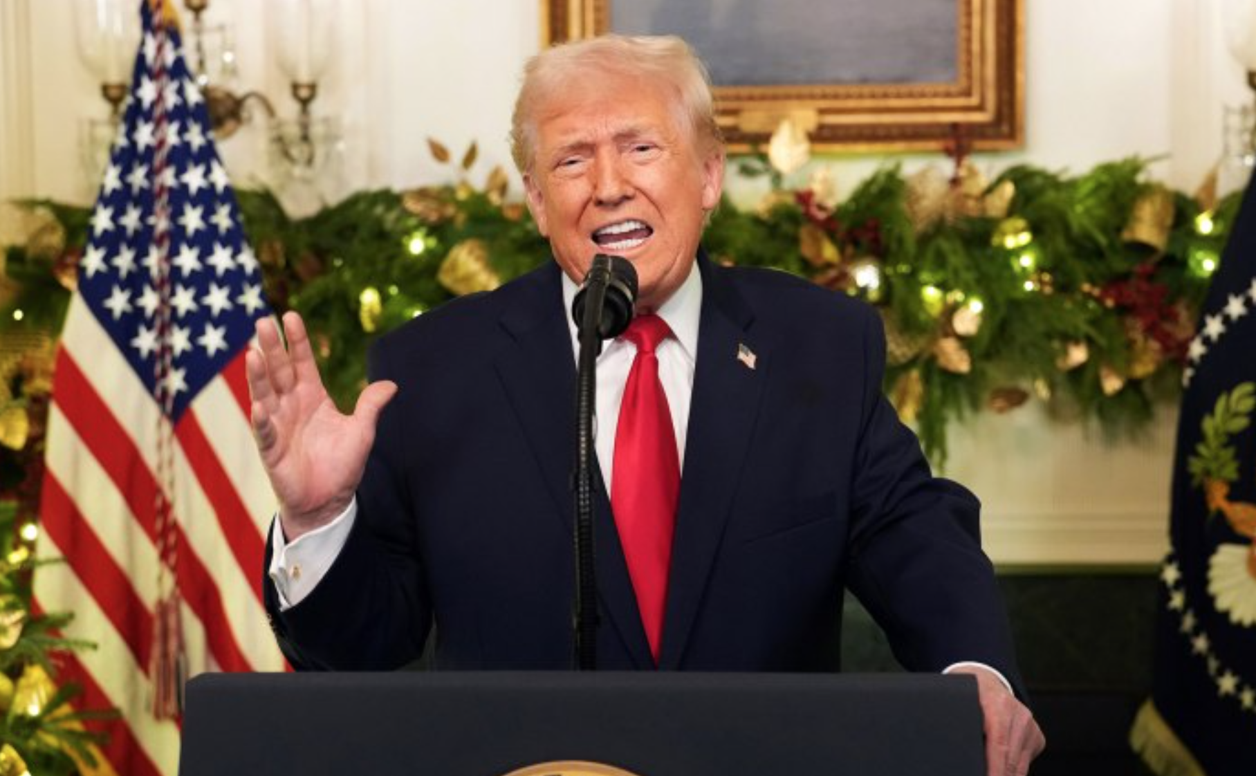 Trump dice que guerra con Venezuela está “sobre la mesa” y anticipa más incautaciones de petroleros