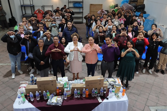 34 escuelas beneficiadas con insumos alimentarios