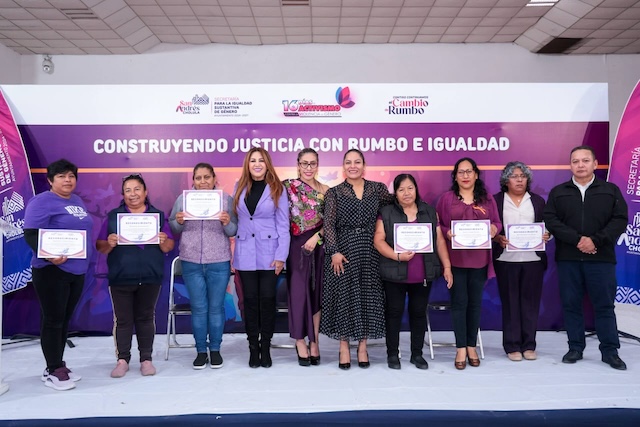 En San Andrés Cholula se fomenta la seguridad y respeto a derechos humanos de la mujer