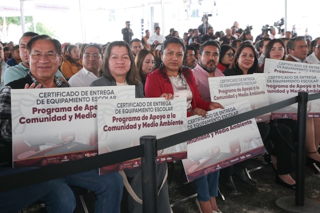 1 millón de estudiantes poblanos contarán con Beca Rita Cetina, en el 2026