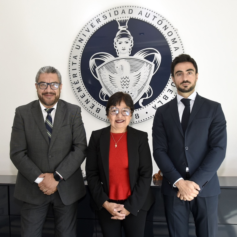Eugenio Julía y Ricardo López, se integran al equipo de la rectora Lilia Cedillo
