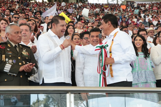 Puebla y Oaxaca trabajan para la paz 