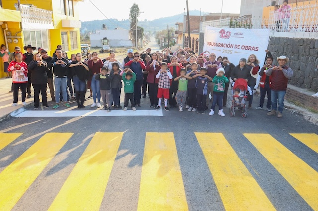 Con obras San Pedro Cholula está mejor comunicado, más seguro y mejor movilidad