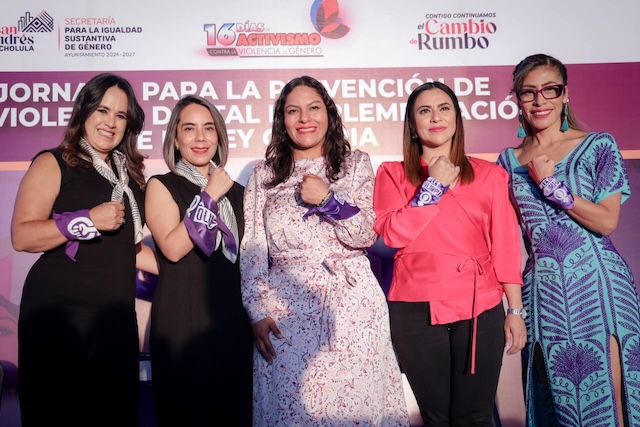 Promueven prevención de violencia digital en San Andrés Cholula