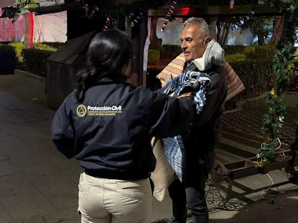 Ante bajas temperaturas Protección Civil invita a poblanos a protegerse en Dormitorios Temporales