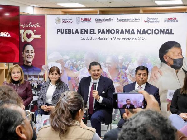 Puebla se consolida como eje estratégico del Plan Nacional de Infraestructura