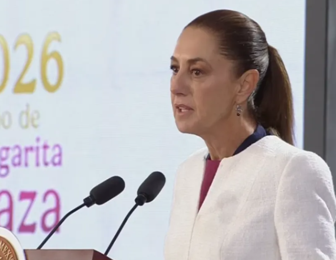 Sheinbaum llama al respeto del derecho internacional tras ataque en Venezuela
