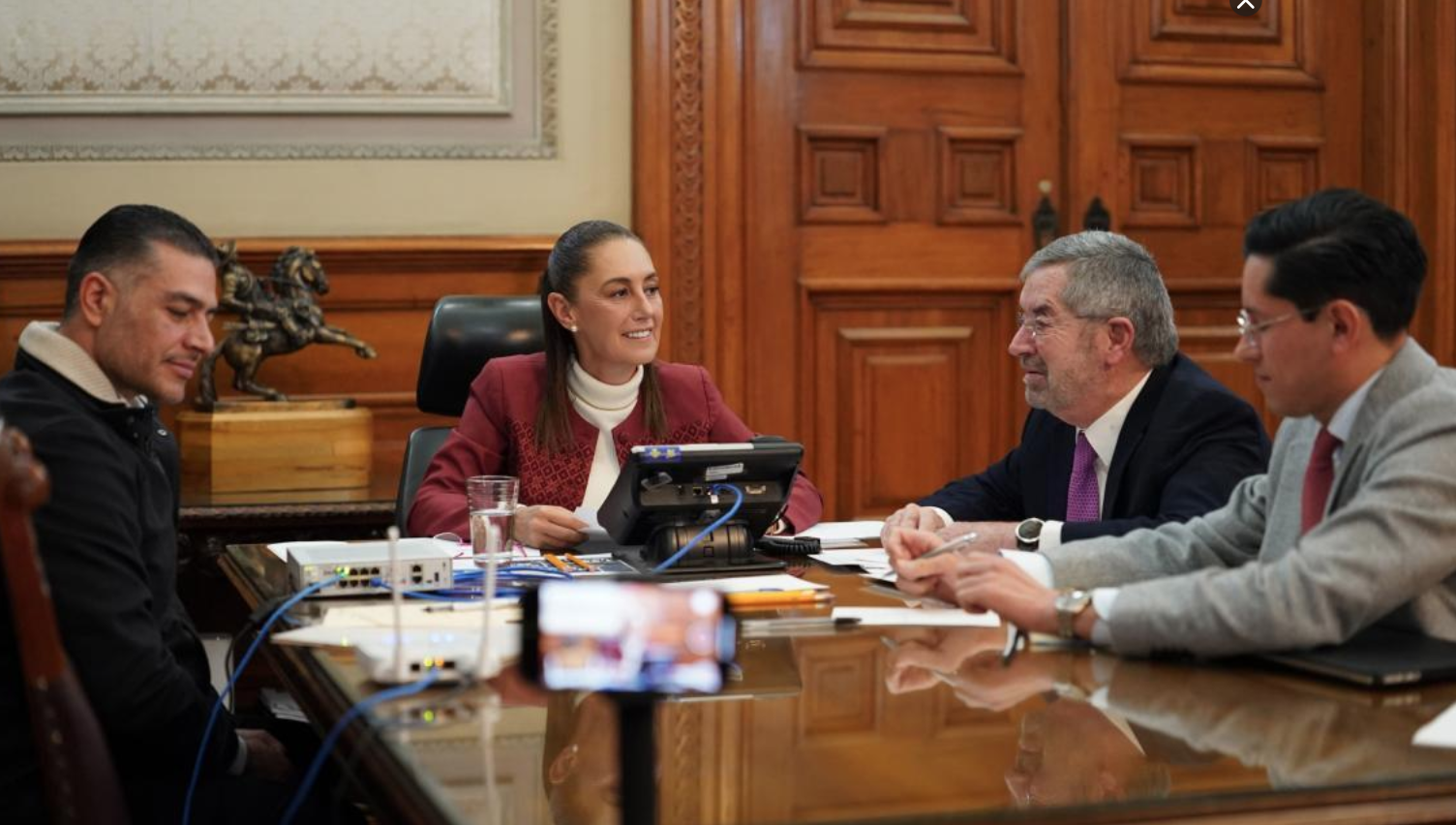 Sheinbaum y Trump sostienen una conversación sobre seguridad y cooperación, sin intervención militar