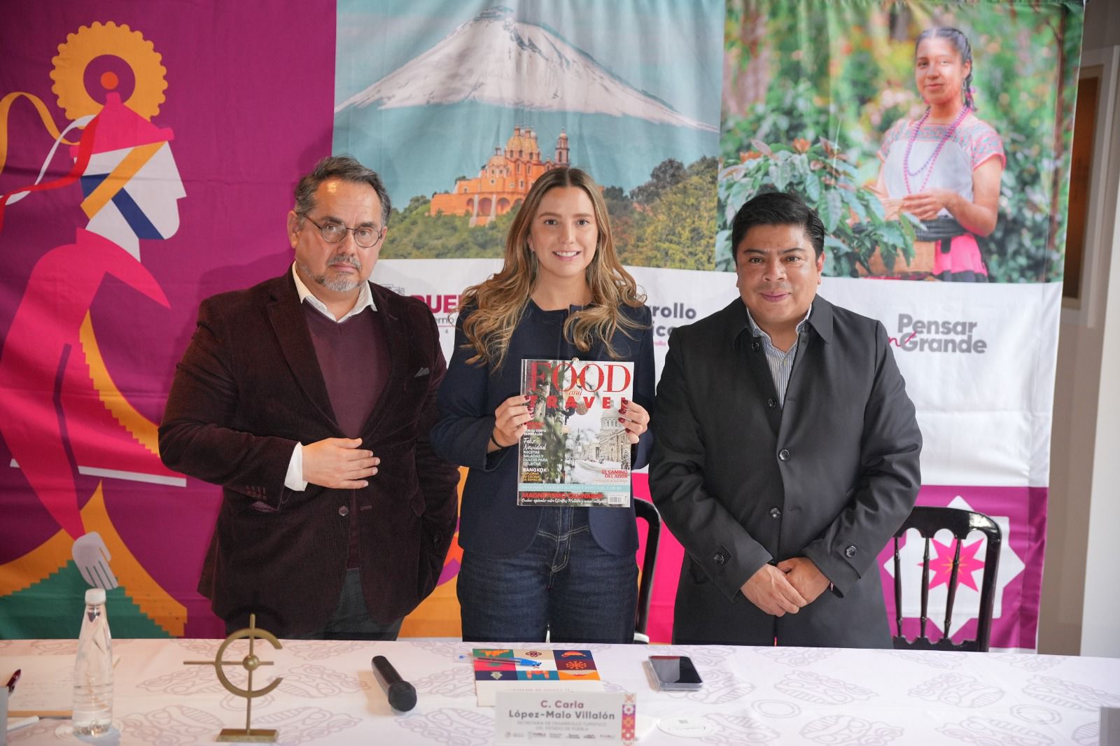 Estado de Puebla nominado a los premios “Food and Travel 2025”