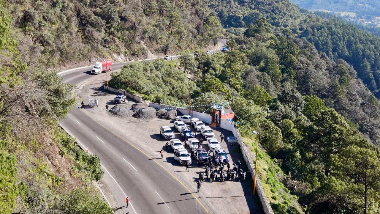 Implementan fuerzas de seguridad operativo interestatal Puebla-Veracruz