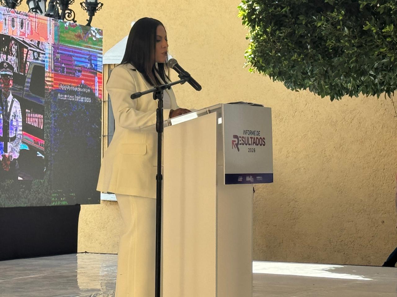 Combate a corrupción policial, destaca alcaldesa Lupita Cuautle, en su informe trimestral