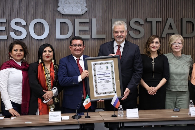 Celebran 135 años de relaciones diplomáticas entre México y Rusia