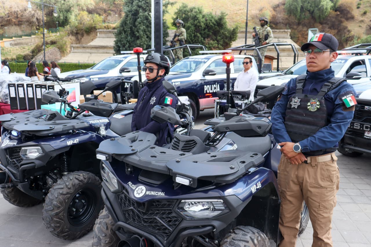 San Pedro Cholula cuenta con una policía mejor equipada y preparada para combatir delincuencia