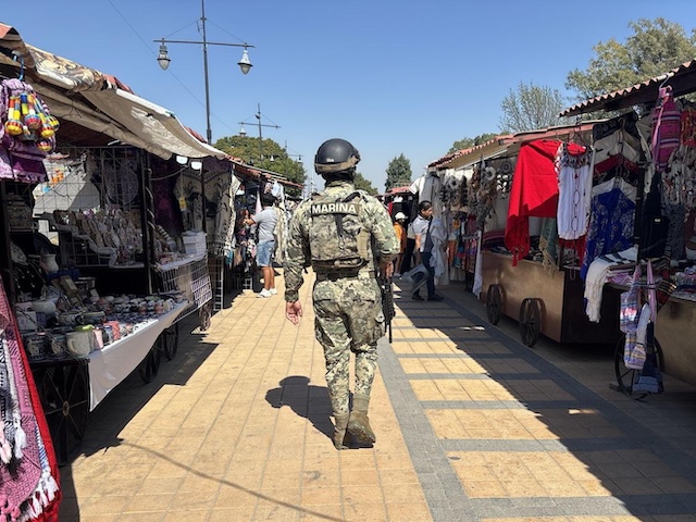 Con Tonantzin Fernández, San Pedro Cholula, es más seguro