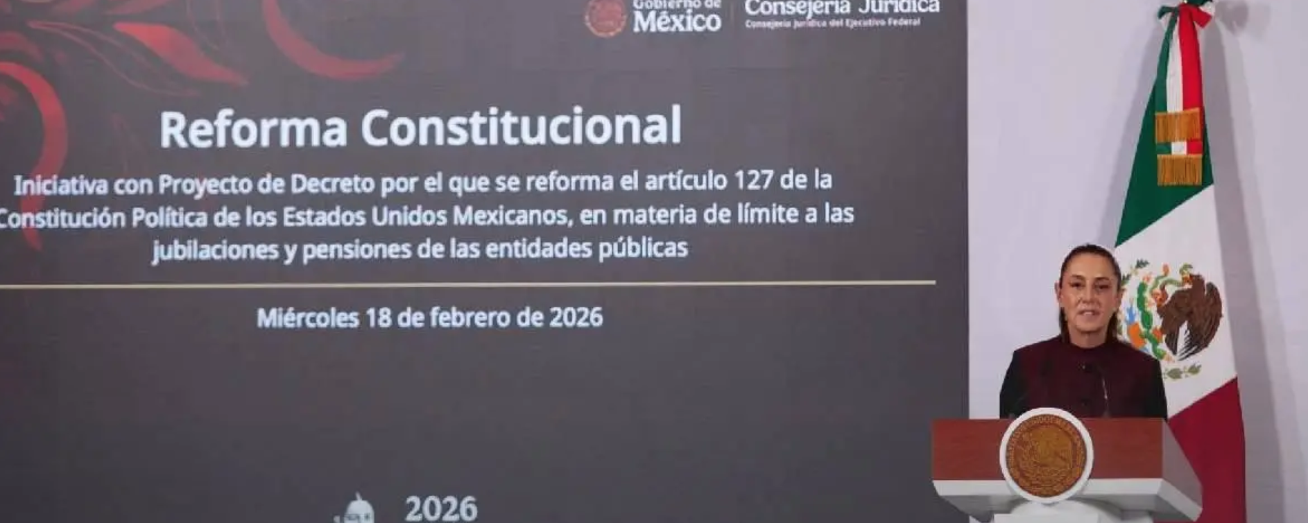 Sheinbaum propone reforma para frenar pensiones millonarias en el sector público