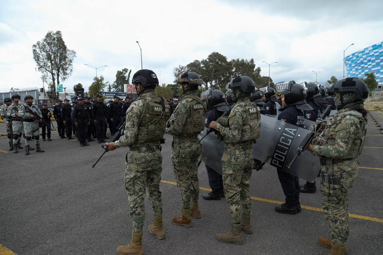 Fuerzas de seguridad coordinan operativo ante eventos deportivos y musicales