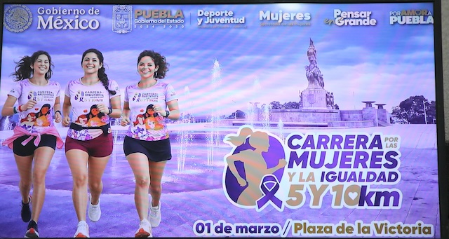 Con carrera por la mujer, el 01 de Marzo se impulsa liderazgo femenino