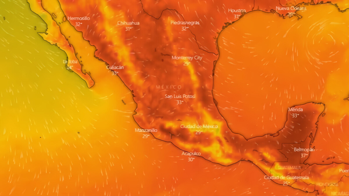 Anticiclón provocará temperaturas de 45°C por cuatro días