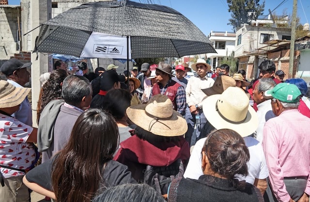 Omar Muñoz, refuerza cercania con la gente en recorrido por cabrera municipal