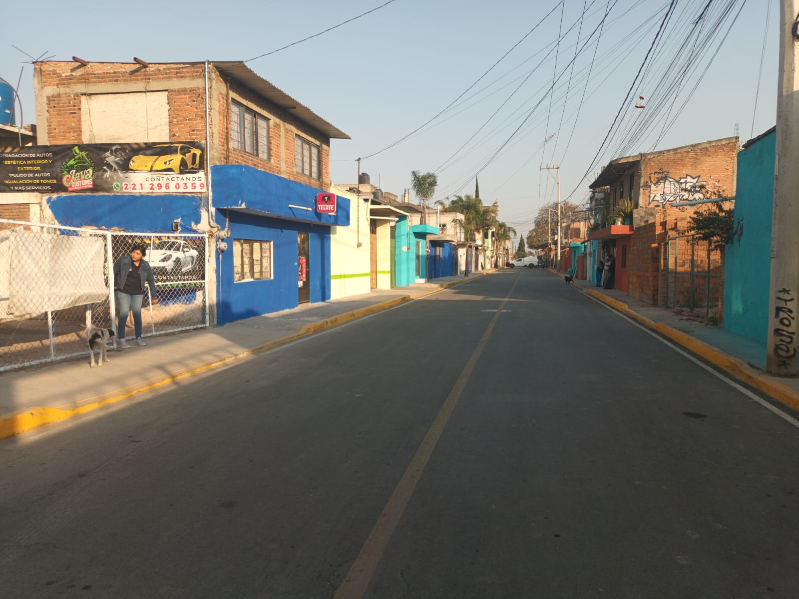 San Pedro Cholula reduce rezago en pavimentos