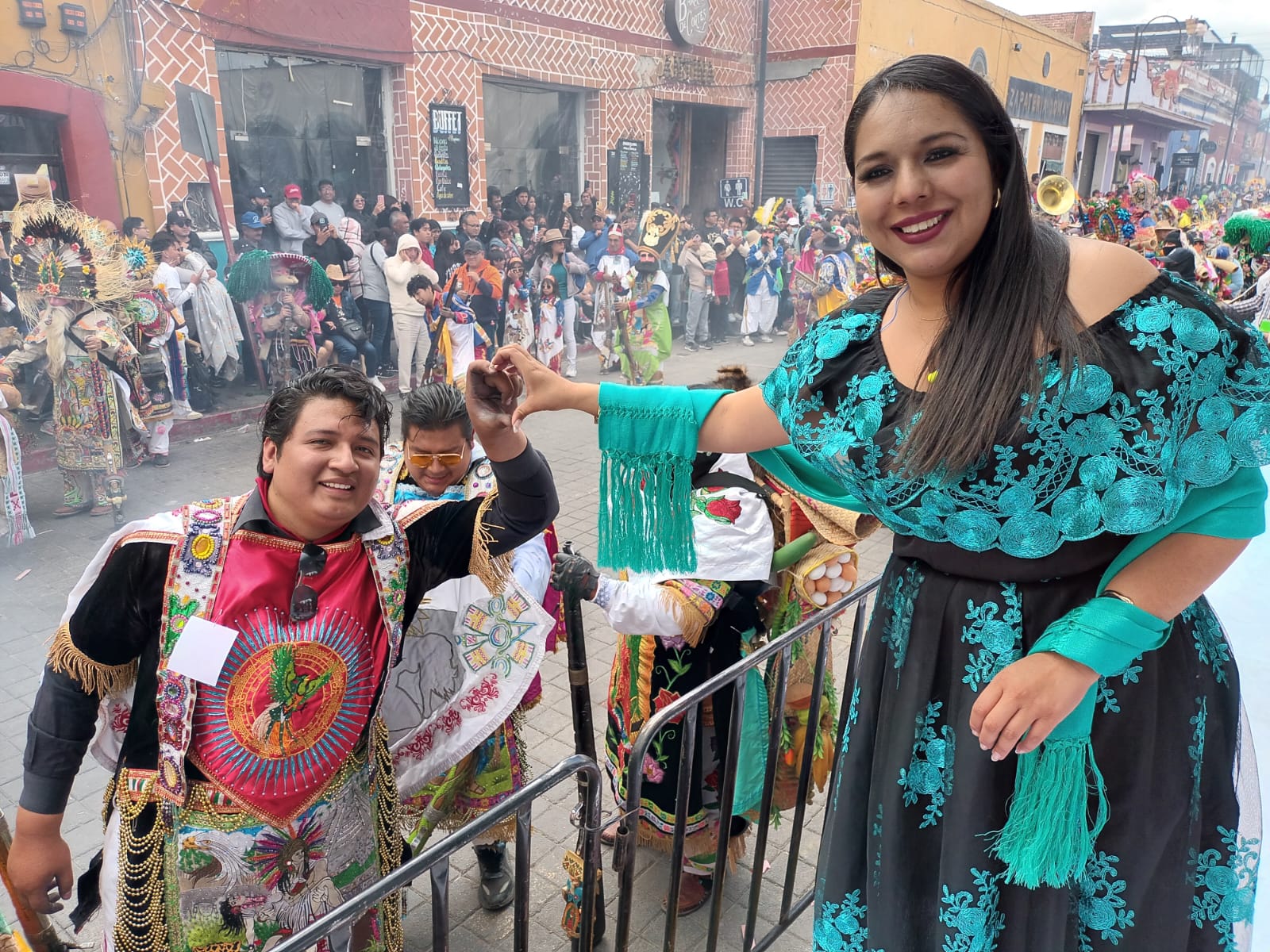 Saldo blanco en el Gran Carnaval de San Pedro Cholula;